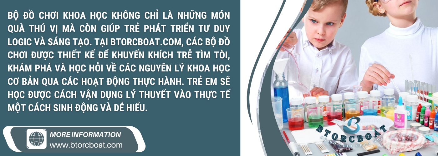 image đăng ký ngay Bộ đồ chơi khoa học btorcboat